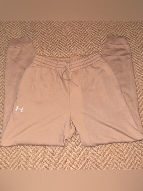 Under Armour Women's Taupe Drawstring Sweatpants